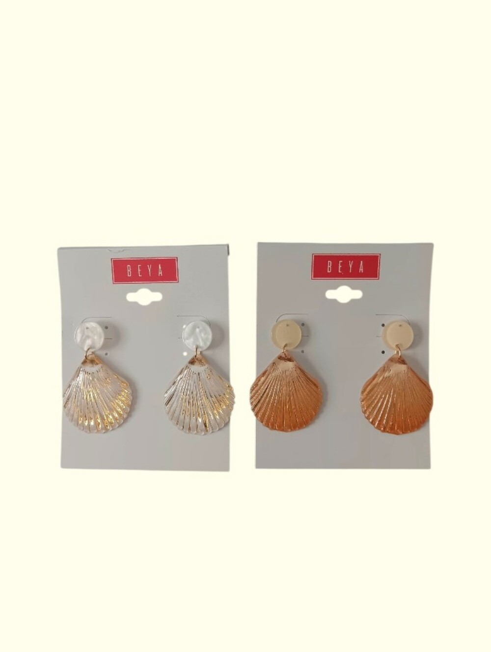 Shell Drop Earrings - Picture 2 of 9